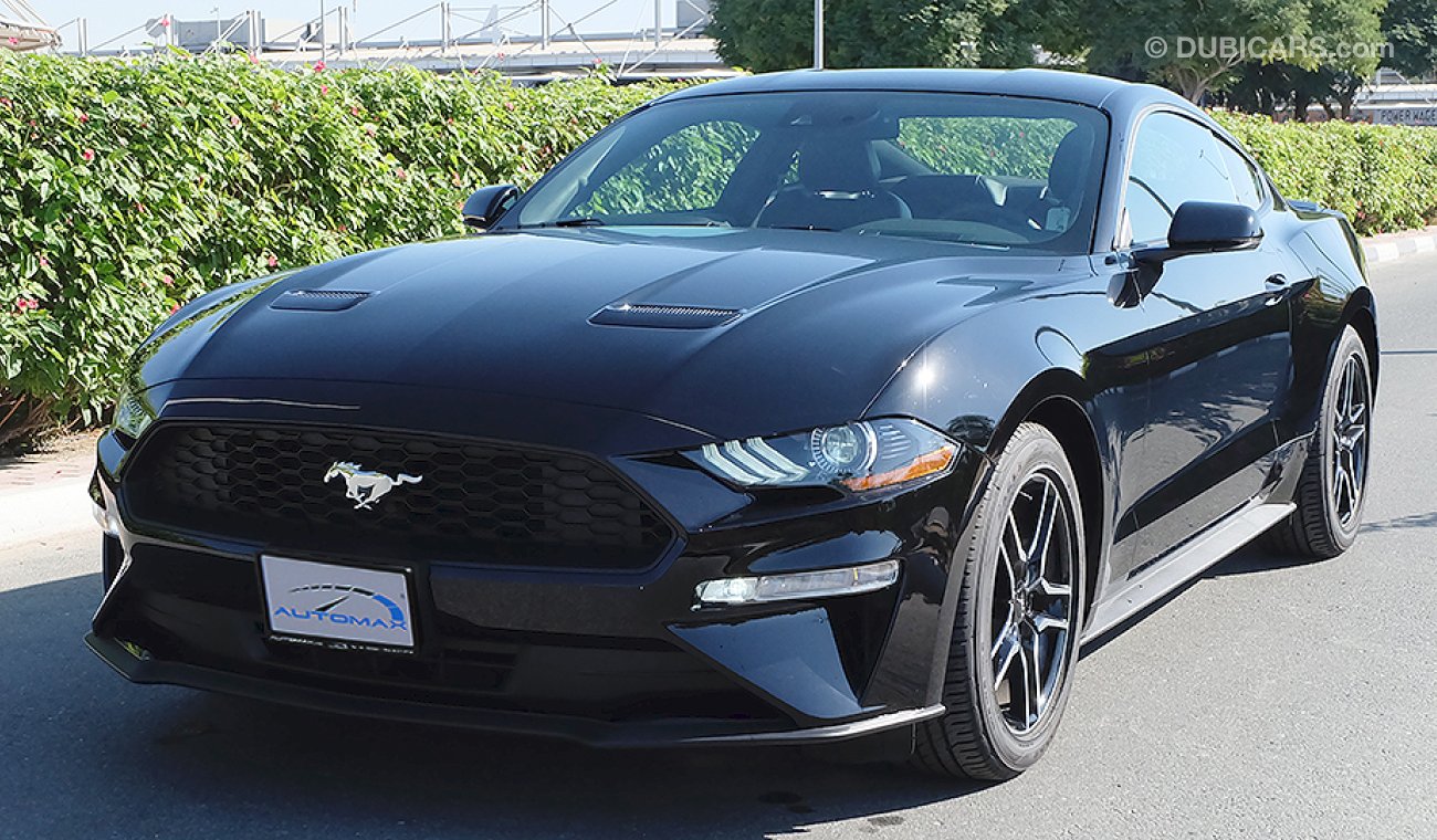 Ford Mustang Ecoboost 2019, GCC, 0km w/ 3 Years or 100K km Warranty and 60K km Service from Al Tayer