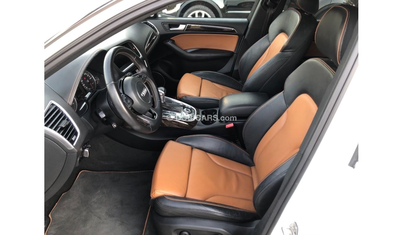 أودي Q5 موديل 2014 خليجي حاله ممتازه جدا من الداخل والخارج فل مواصفات بانوراما ومثبت سرعه وتحكم كهربي كامل و