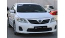 Toyota Corolla Toyota corolla 2011 white 1.6  GCC excellent condition without accidents