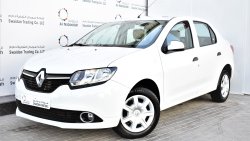 Renault Symbol DEALER WARRANTY 1.6L PE 2017 GCC SPECS