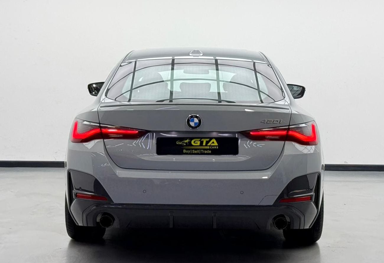 بي أم دبليو 420i 2024 BMW 420i M-Sport, 2029 BMW Warranty + Service Pack, Full BMW Service History, Very Low Km, GCC