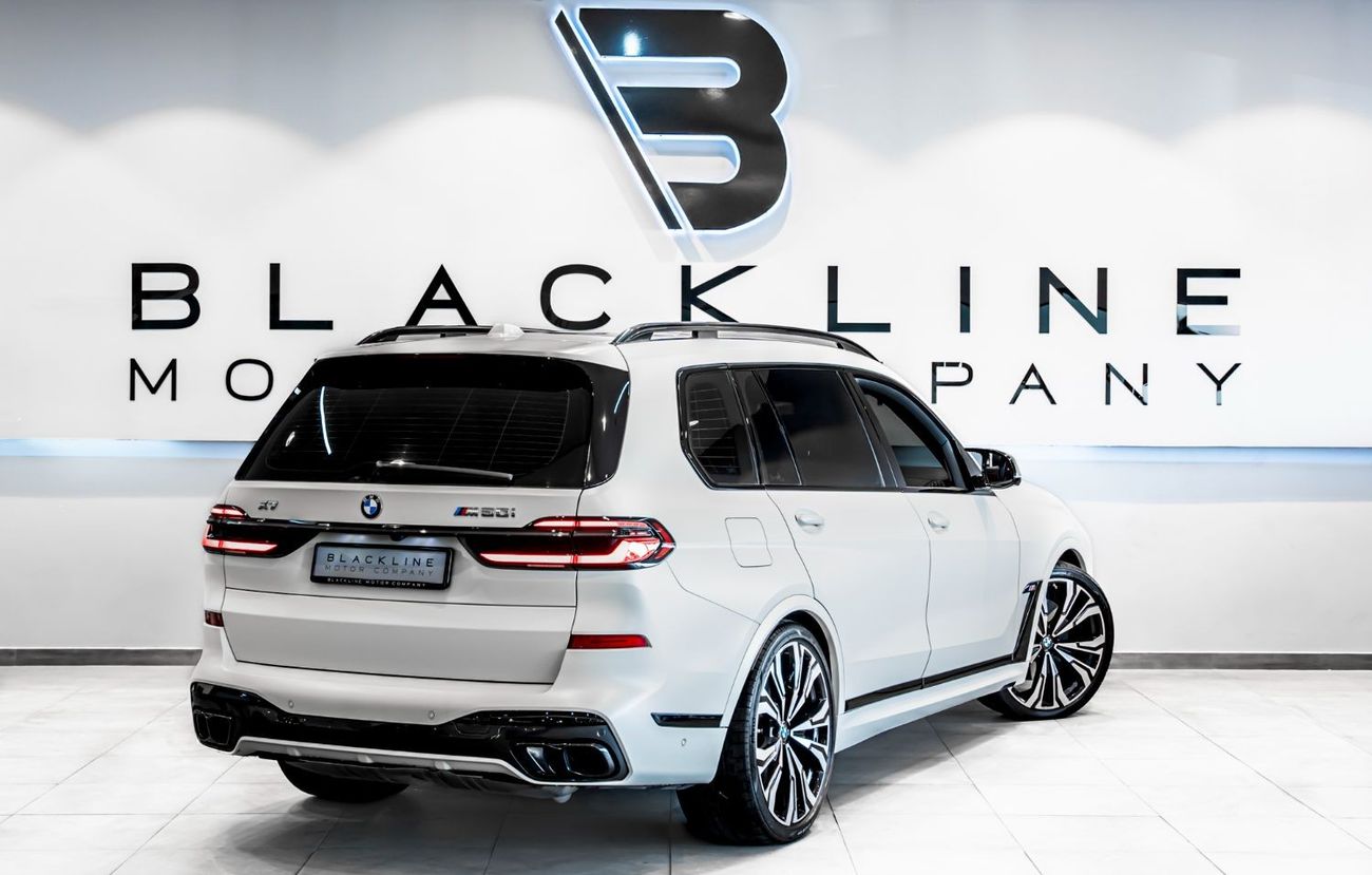 BMW X7 2024 BMW X7 M60i, 2028 BMW Warranty + Service Contract, Satin PPF, Low Kms, GCC