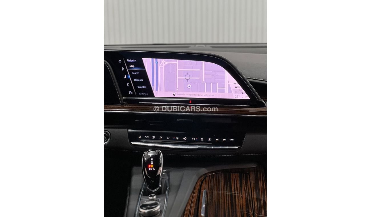 كاديلاك إسكالاد بريميوم لاكجري 2022 Cadillac Escalade LWB, Cadillac Warranty + Service Pack, Full Options, Low Kms, 