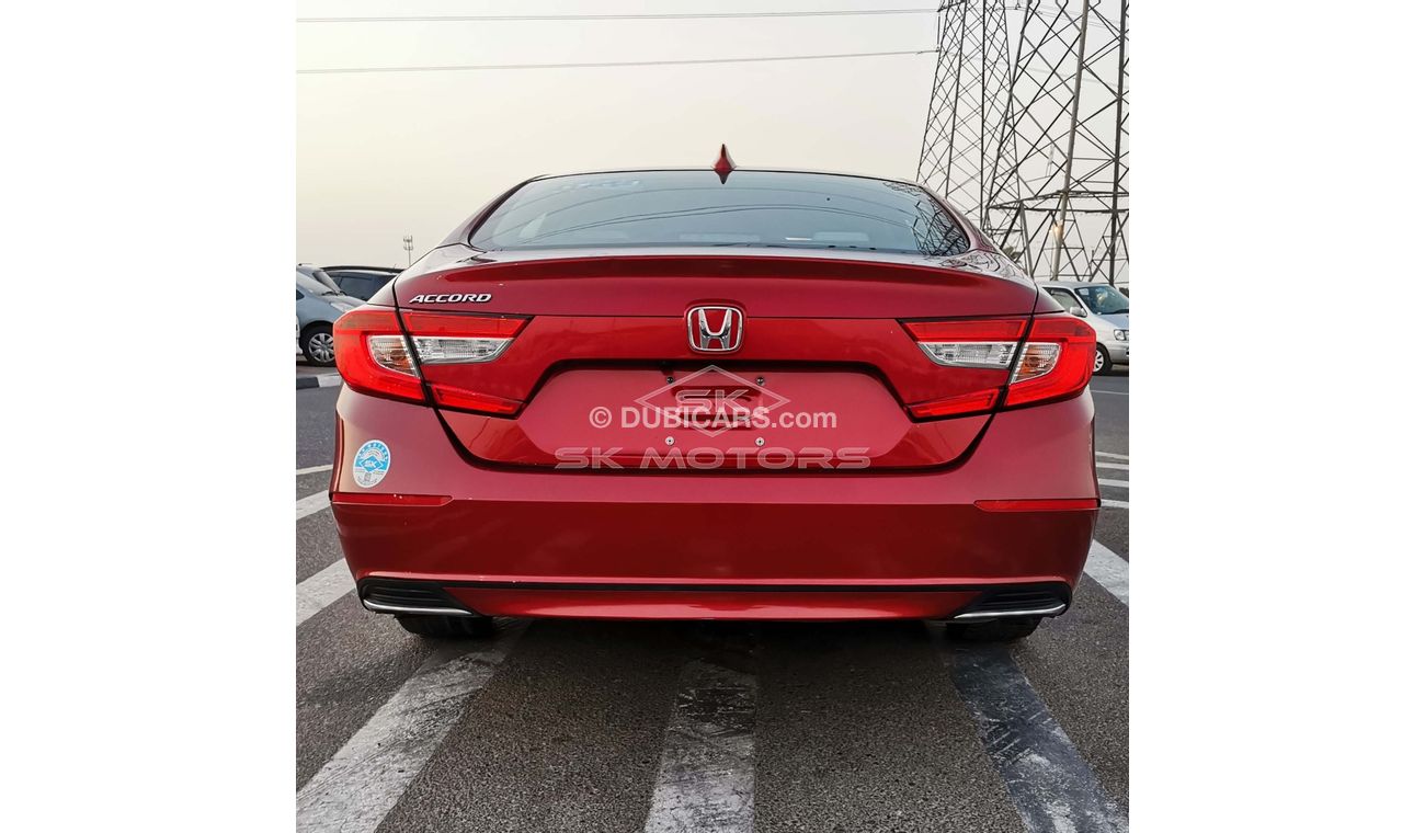 Honda Accord 1.5L V4 Petrol, FULL OPTION 2018 RED ( LOT # 772)