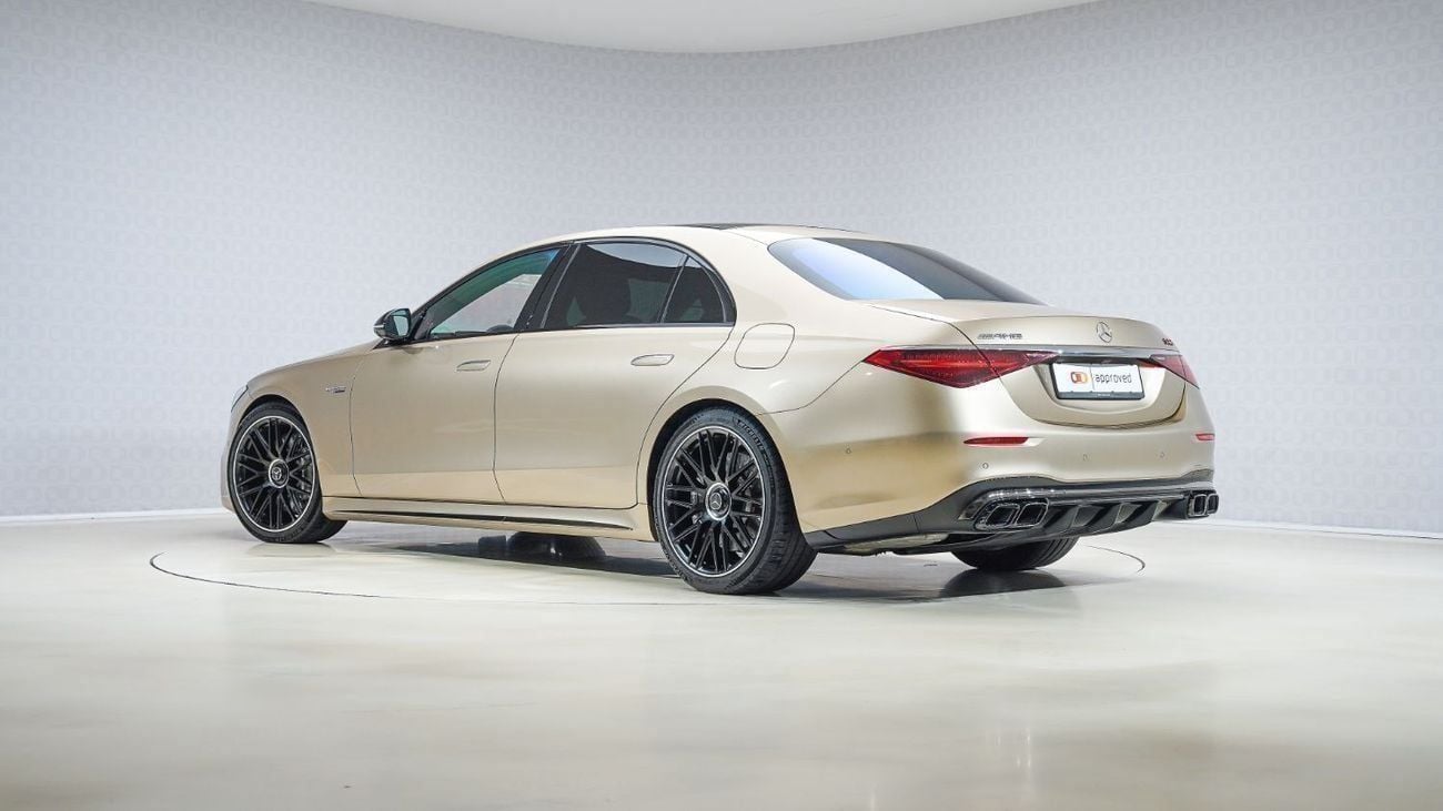 Mercedes-Benz S 63 AMG UAE's Very Best Example | 2 Years Free Servicing | AED 10,271 Per Month