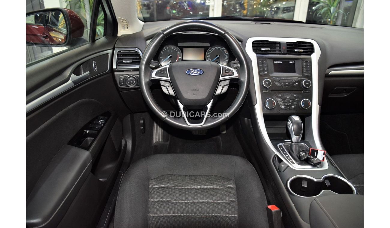 Ford Fusion SE EXCELLENT DEAL for our Ford Fusion ( 2017 Model ) in Red Color GCC Specs