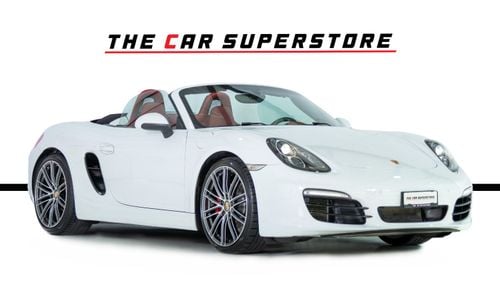 بورش بوكستر 718 Sports Chrono Package-20Inch Rims-Extended Leather Package-Full ServiceHistory