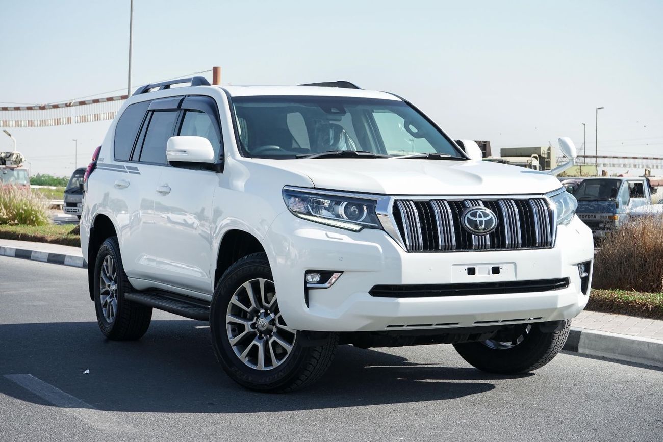 تويوتا برادو The 2021 Toyota Land Cruiser Prado is a rugged yet refined mid-size SUV known for its legendary reli