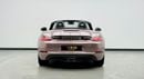Porsche 718 Boxster STANDARD 2025 Porsche 718 Boxster, Porsche Warranty+Full Service History, GCC Specs.