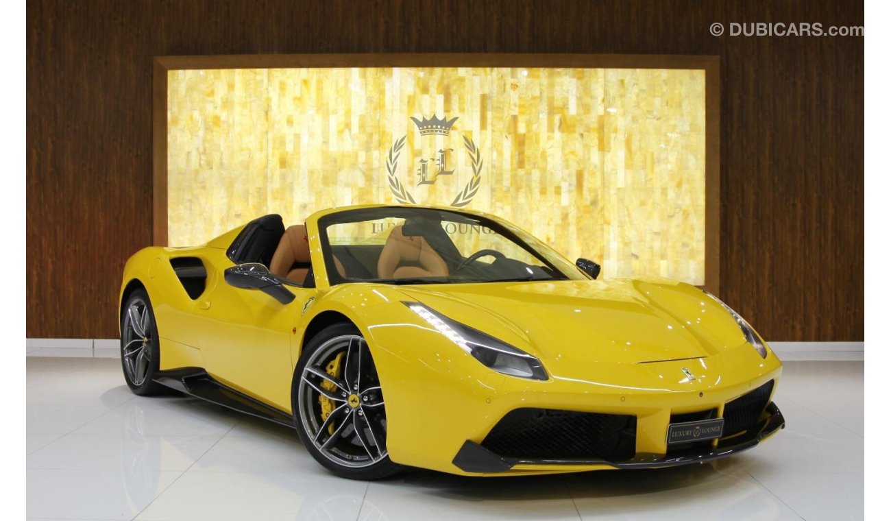 فيراري 488 2017.Ferrari 488 spider ,GCC SPECS,FULL SERVICE HISTORY, CONTRACT SERVICE