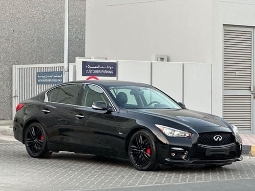 Infiniti Q50 3.0T Sport Black Edition INFINITI Q50 2017 GCC V6t ACCIDENT FREE // PEREFCT CONDITION // FULL OPITIO