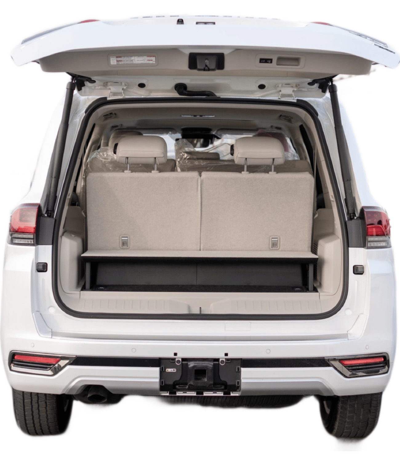 Toyota Land Cruiser ECT0114 - Toyota LC300 VXR  - 3.5L Hybrid Auto White with Beige 2025