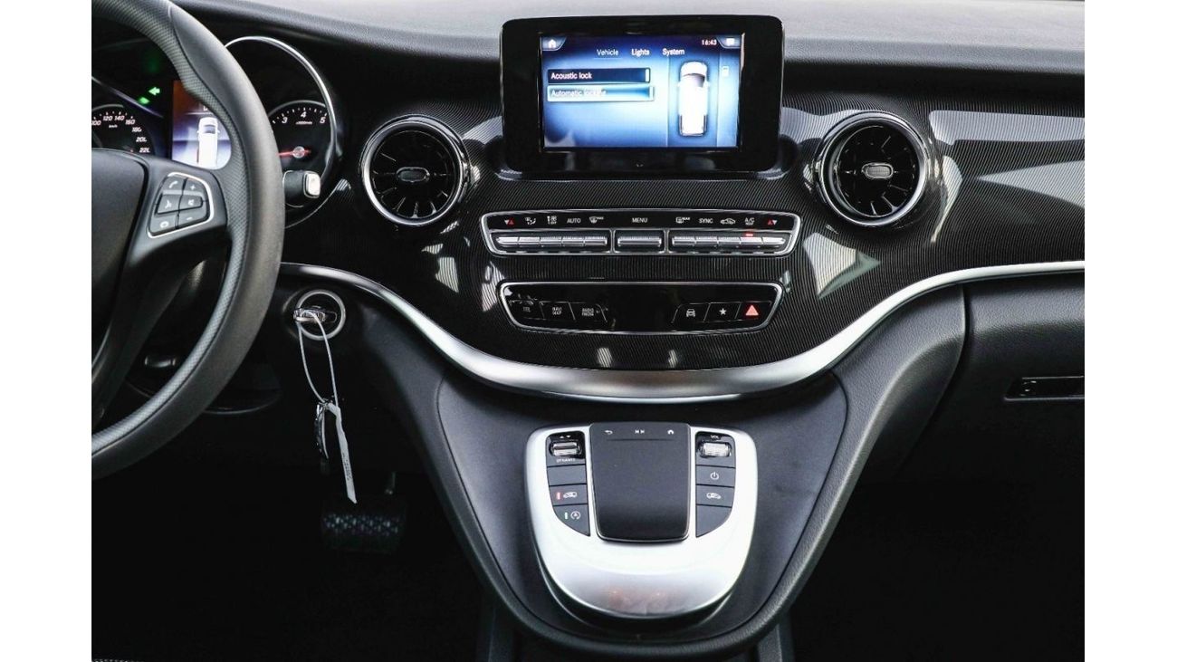 Mercedes Maybach V250 Maybach 2024 Mercedes Benz V250S 2.0 XL w/o R.Seat - Obsidian Black Metallic inside Santos Black (Fabric) | 