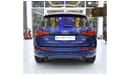Audi Q5 EXCELLENT DEAL for our Audi Q5 2.0t Quattro ( 2014 Model ) in Blue Color GCC Specs
