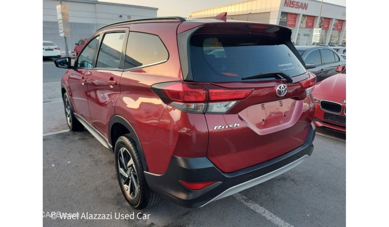 Toyota Rush EX EX EX تويوتا راش 2019 خليجي بدون حوادث نهائيآ   لا تحتاج لأي مصروف