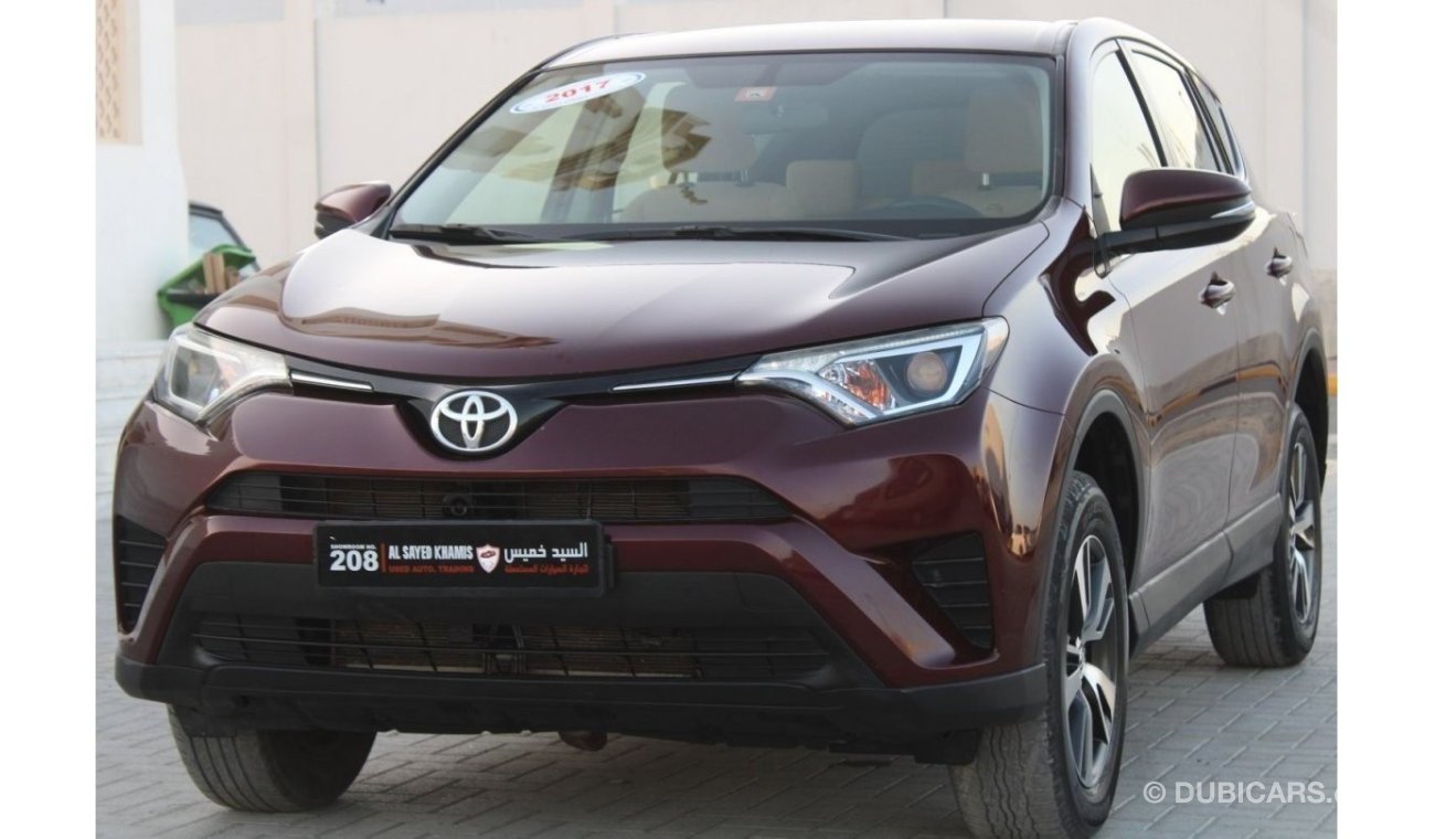 Toyota RAV4 EX EX EX Toyota RAV4 2017, GCC, in excellent condition, without accidents, very clean inside and out