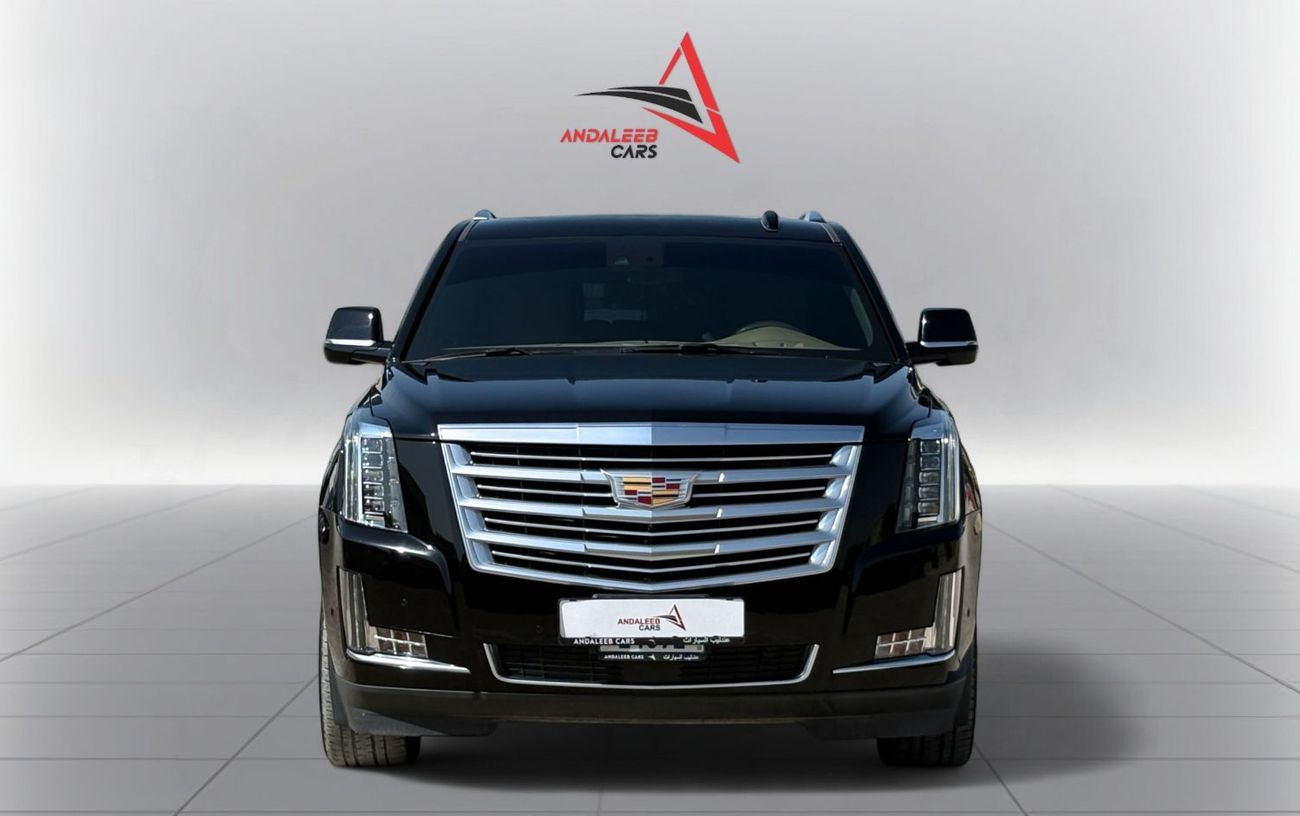 Cadillac Escalade L Platinum 6.2L  | 2019 | GCC SPECS | AGENCY MAINTAINED