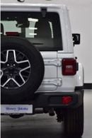 جيب رانجلر EXCELLENT DEAL for our Jeep Wrangler Unlimited SAHARA 2.0L ( 2024 Model ) in White Color GCC Specs