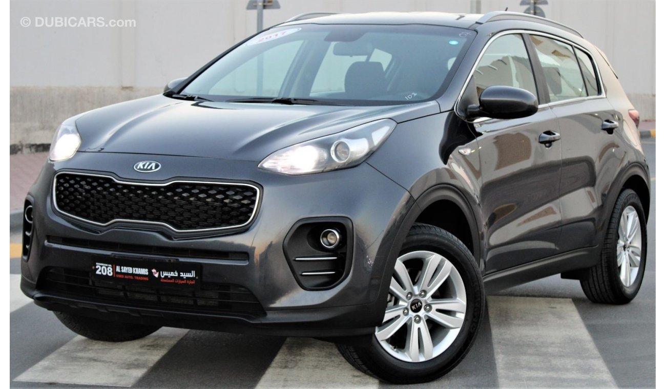 Kia Sportage Kia Sportage 2017 2.0 GCC in excellent condition without accidents, very clean from inside and outsi