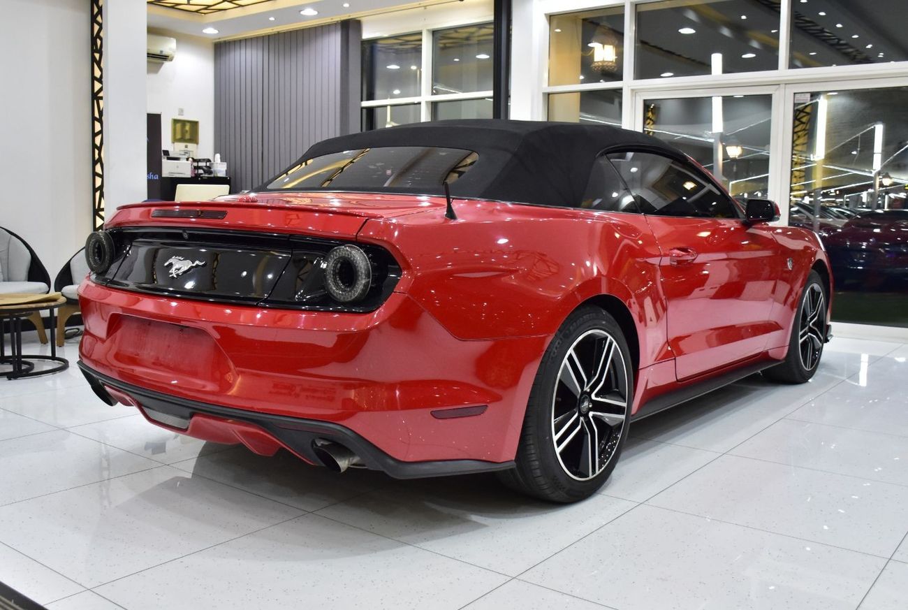 فورد موستانج EXCELLENT DEAL for our Ford Mustang ECOBoost ( 2017 Model ) in Red Color American Specs