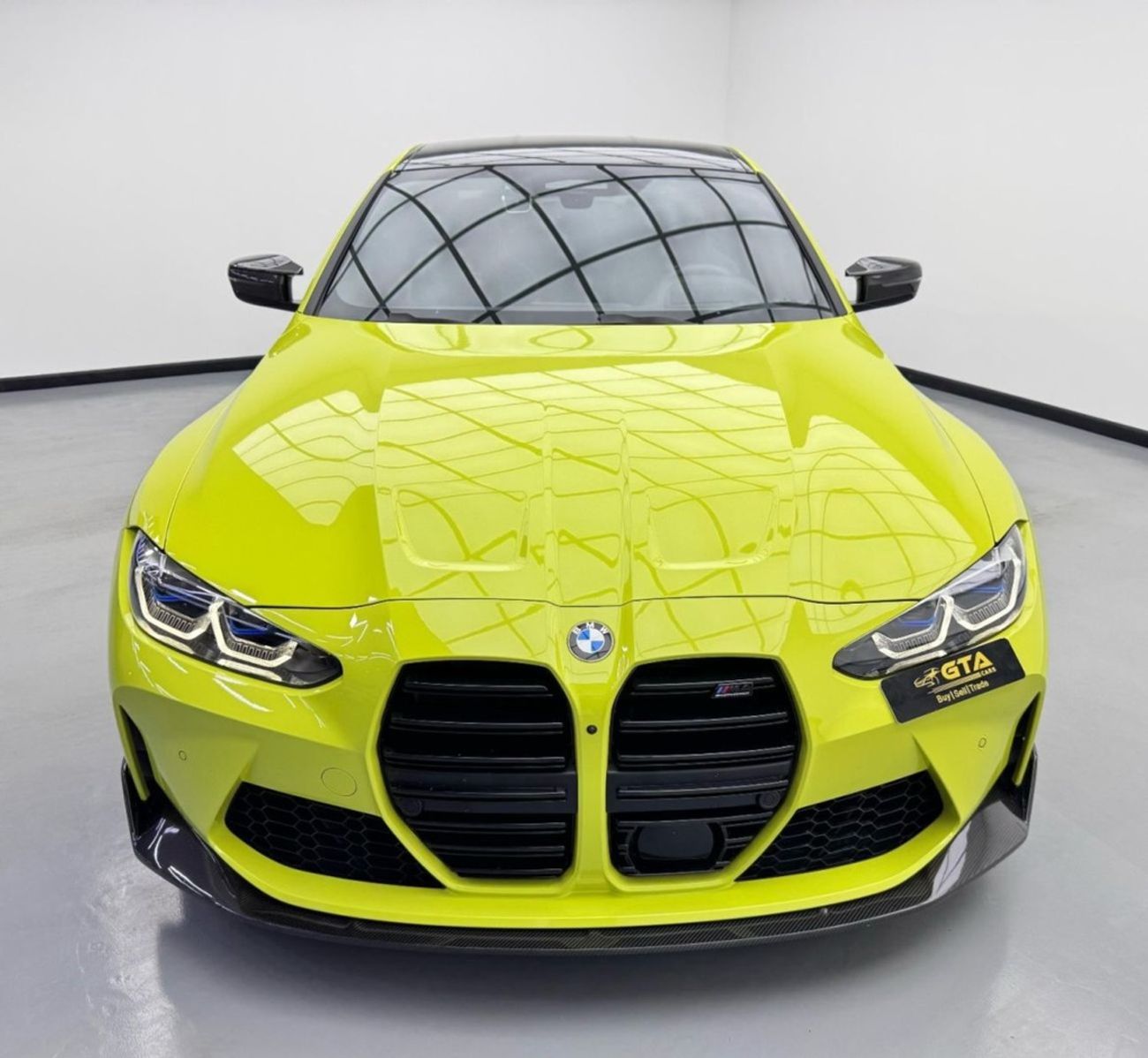 بي أم دبليو M4 Competition 3.0L 2021 BMW M4 Competition, Warranty, Carbon Fiber Package, Very Low Kms