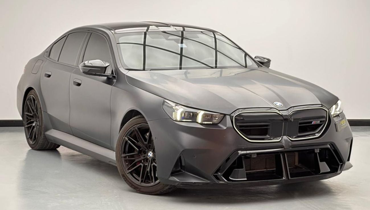 BMW M5 2025 BMW M5, Jan/2030 BMW Warranty + Service Contract, BMW Full Service History, GCC