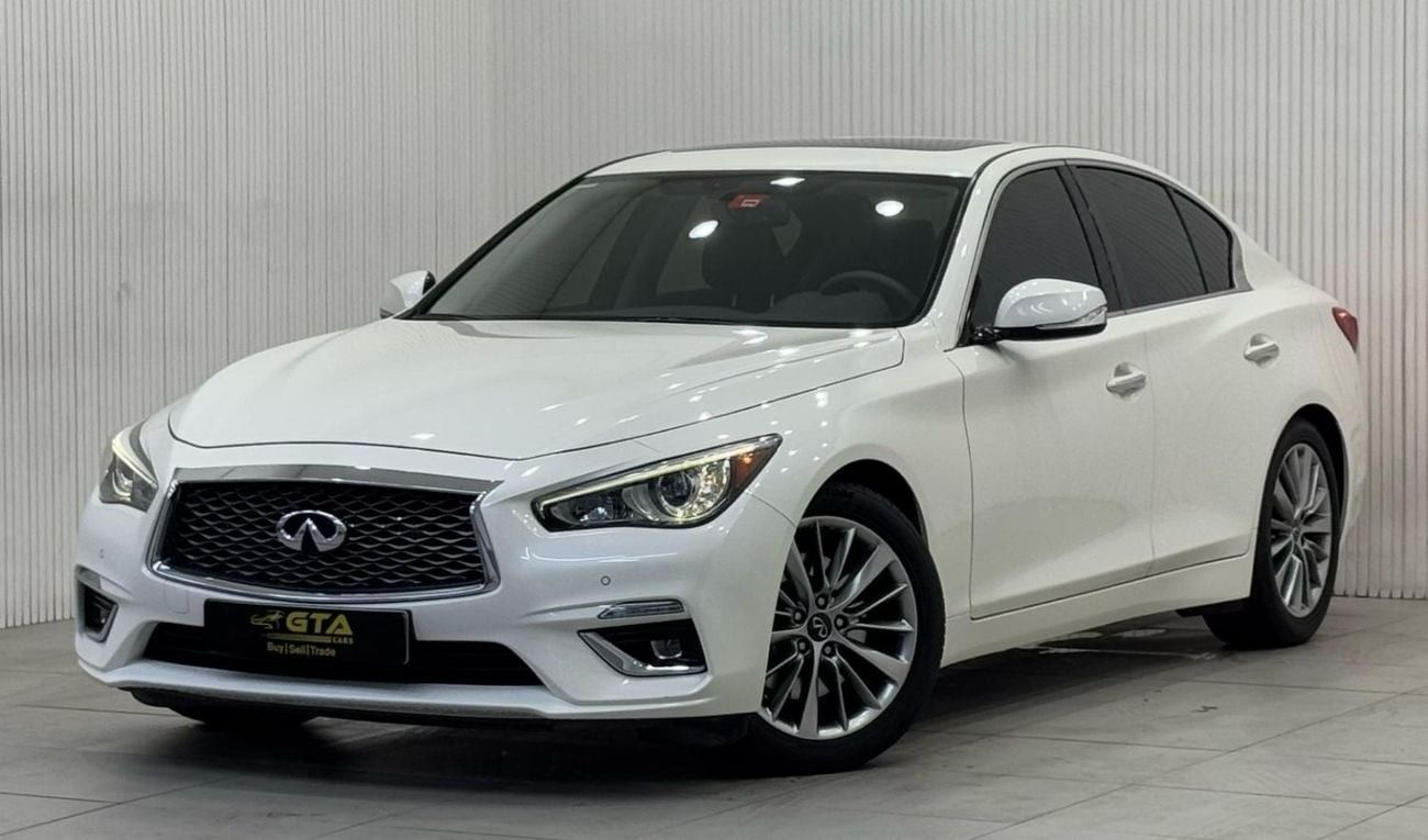 Infiniti Q50 Std 3.0L 2023 Infiniti Q50 3.0, Feb 2028 Infiniti Warranty, Full Infiniti Service History, GCC