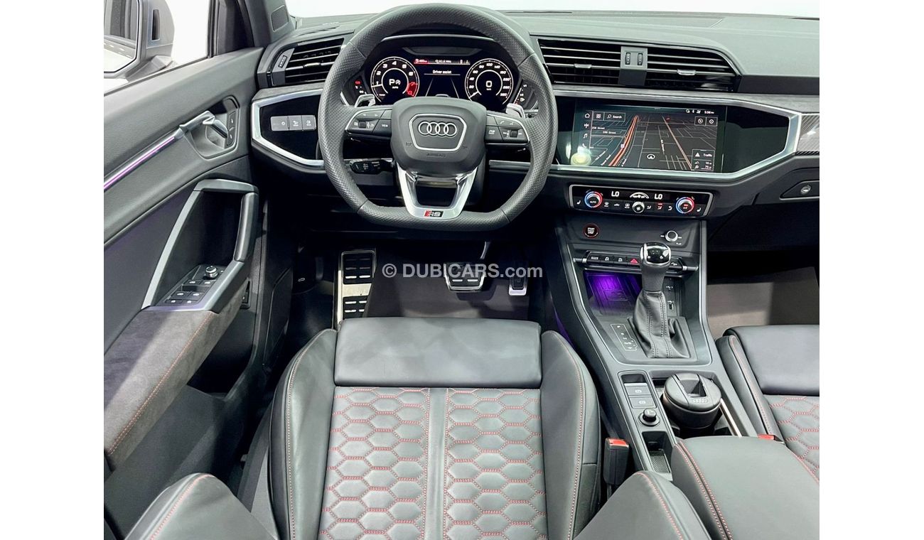 Audi RS Q3 2021 Audi RSQ3, March 2026 Audi Warranty + Service Contract, Full Audi Service History, Low Kms, GCC