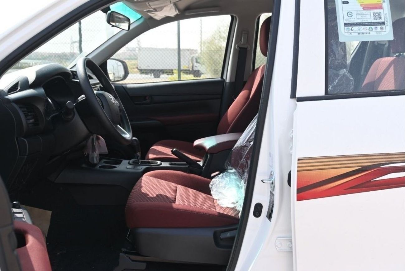 تويوتا هيلوكس HILUX 2.7L PETROL 4X2 DRIVE AUTO TRANSMISSION 2024