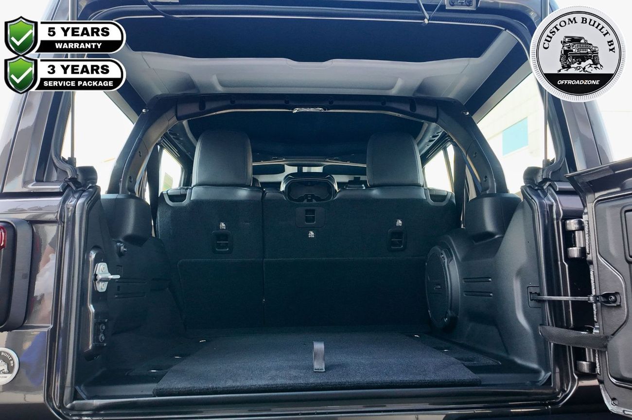 Jeep Wrangler Unlimited Rubicon 2.0L A/T / DEALERSHIP 5 YRS WTY & 3 YRS SP WITH MOPAR SIDESTEP, METAL BUMER & WINC