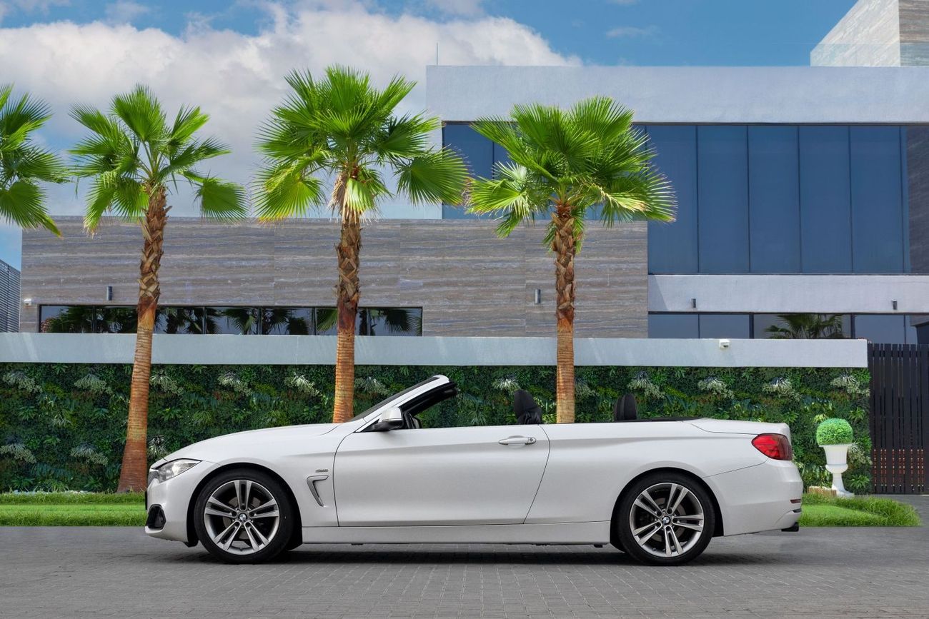 بي أم دبليو 420i سبورت لاين Convertible M-Kit | 1,762 P.M  | 0% Downpayment | Excellent Condition!