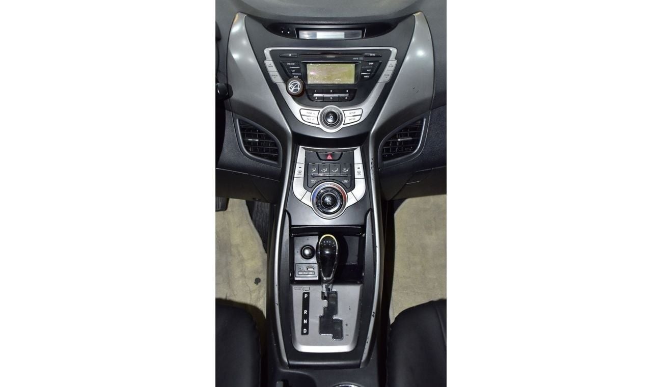 Hyundai Elantra EXCELLENT DEAL for our Hyundai Elantra ( 2014 Model ) in Black Color GCC Specs