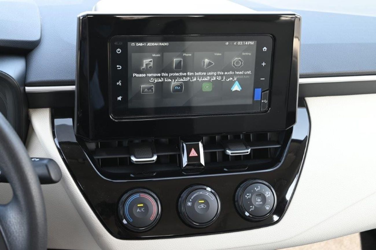 تويوتا كورولا 2025 TOYOTA COROLLA  2.0L PETROL 5 SEAT AT