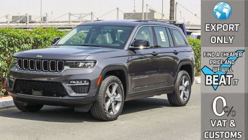 Jeep Grand Cherokee Limited Plus Luxury V6 3.6L 4X4 , 2024 GCC , 0Km , (ONLY FOR EXPORT)