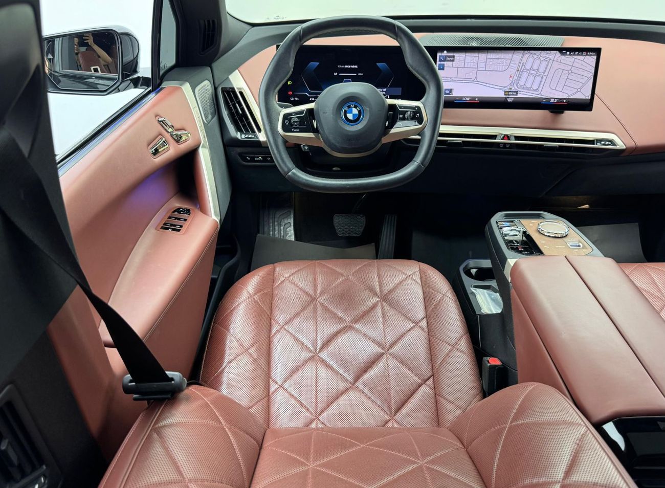 BMW iX 2023 BMW IX XDrive50, 2030 BMW Warranty, 2029 BMW Service Contract, BMW Service History, GCC