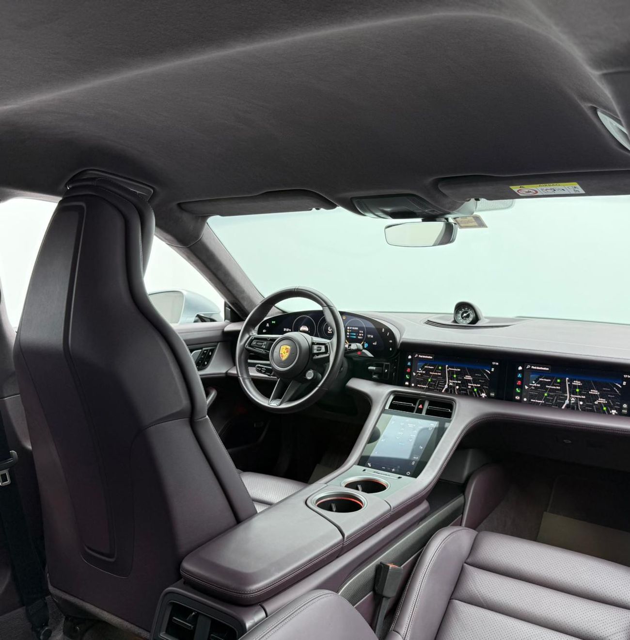 بورش تايكان Turbo S (761 HP) 2021 Porsche Taycan Turbo S, 2027 Porsche Warranty, Full Porsche Service History, V