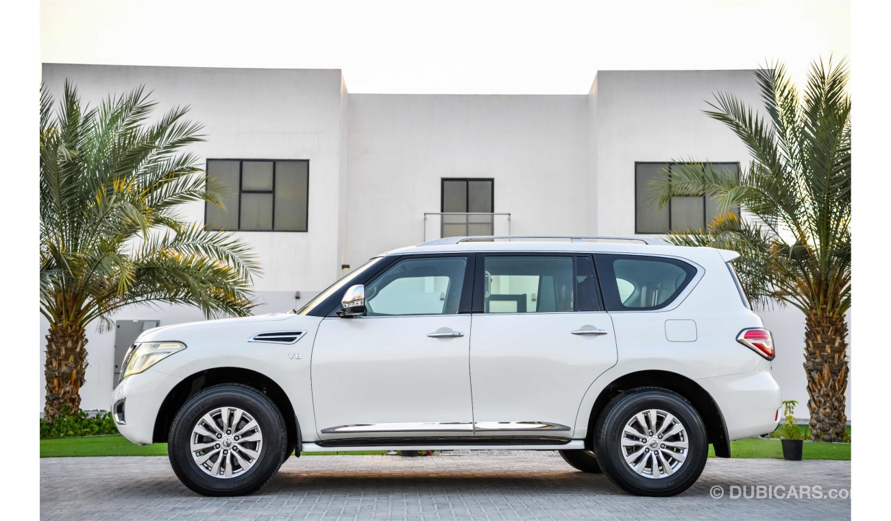 Nissan Patrol SE 5.6L V8 - 2015 - Under Warranty - AED 2,330 PER MONTH - 0% DOWNPAYMENT