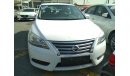 Nissan Sentra 2015 WHITE GCC NO PAIN NO ACCIDENT PERFECT