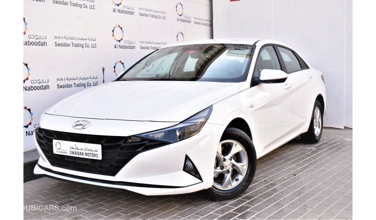 Hyundai Elantra AED 1330 PM | 1.6L SMART GCC DEALER WARRANTY