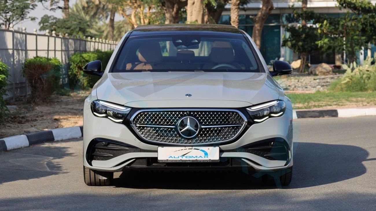 مرسيدس بنز E300 AMG EQ Boost 2.0T RWD 2026 GCC With 2 Years Unlimited Mileage Warranty @Official Dealer