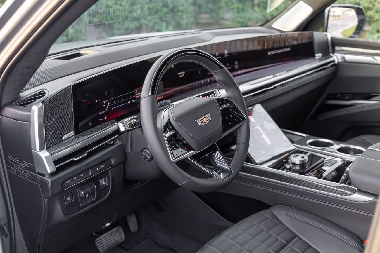 Cadillac Escalade Escalade-V 6.2L Cadillac Escalade | V | 2025 | GCC | Warranty available with Al Kendy + Service Cont