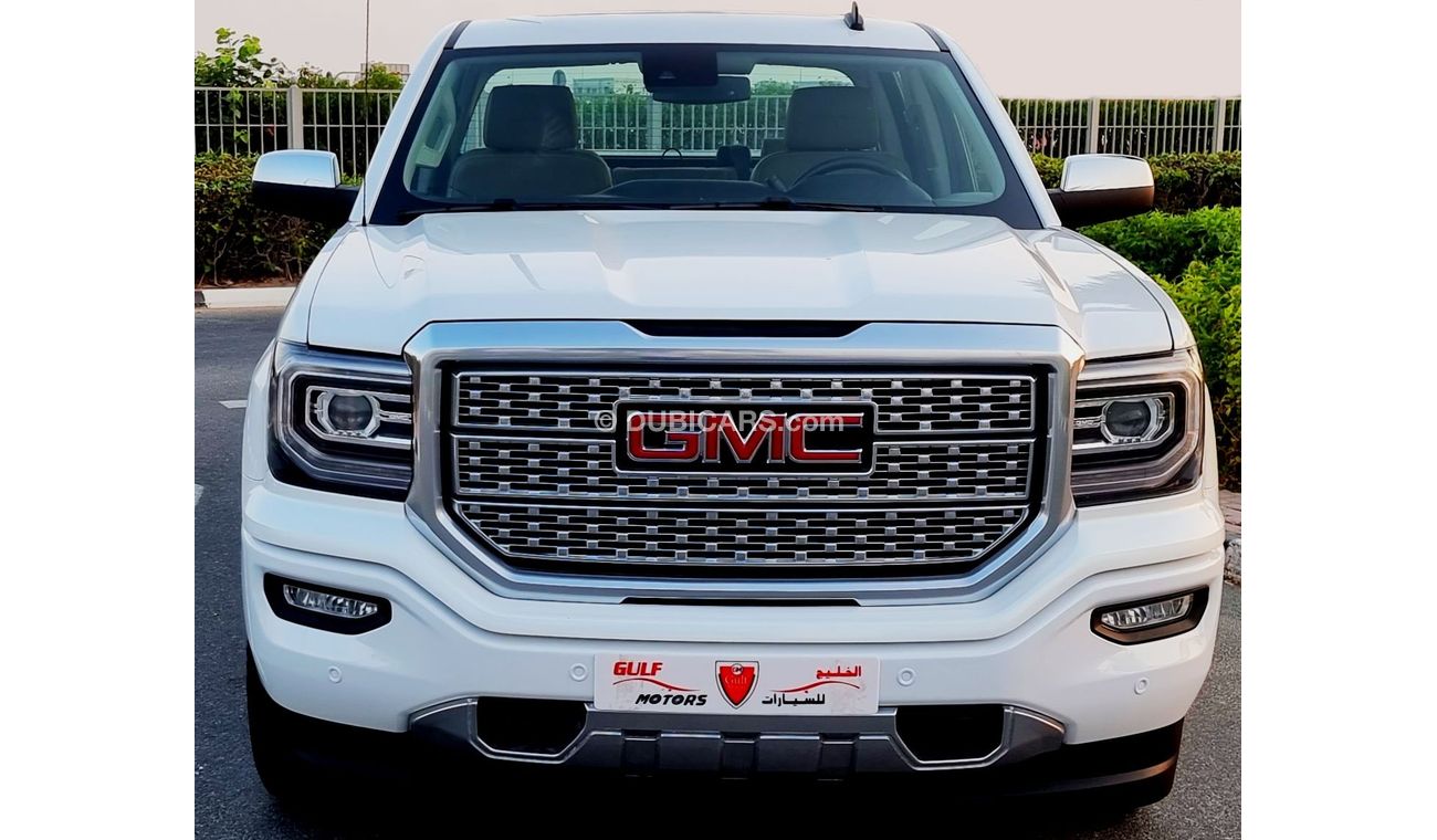 GMC Sierra DENALI-GCC-2017-V8 -EXCELLENT CONDITION-BANK FINANCE AVILABLE