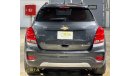 Chevrolet Trax LTZ, Warranty, Full Service History, GCC