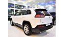 جيب شيروكي *FULL SERVICE HISTORY* Jeep Cherokee Longitude! 2015 Model in White Color! GCC Specs