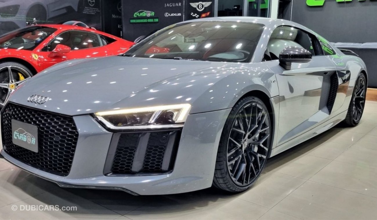 Audi R8 V10 Plus Performance parts AUDI R8 V10+ 610HP 2018 GCC IN IMMACULATE CONDITION UNDER DEALER WARRANTY