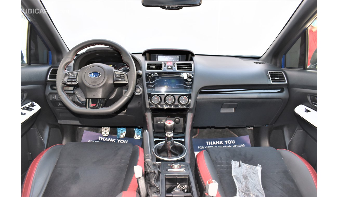 Subaru Impreza WRX STI AWD 2.5L TC 2020 GCC SPECS WITH WARRANTY