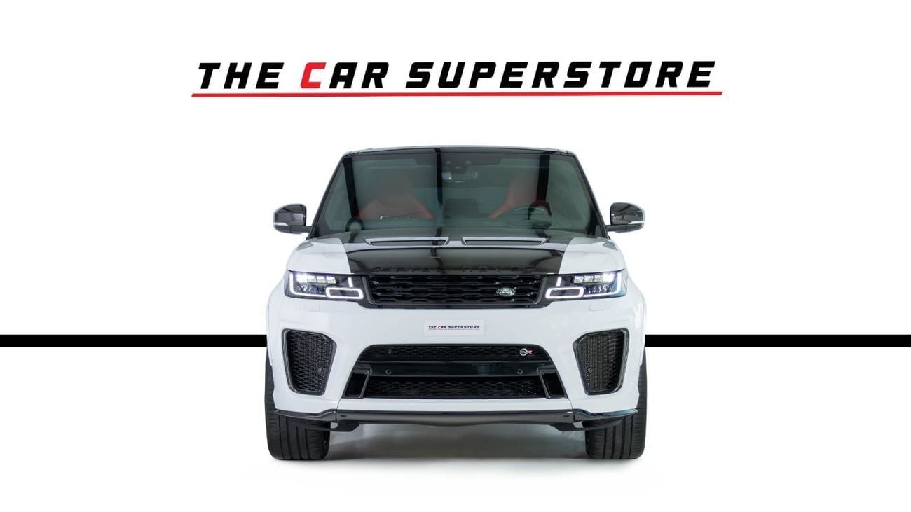 Land Rover Range Rover Sport SVR 5.0L (550 HP) Carbon Edition-Low Mileage-Red Calipers-1 Owner-Very Well Maintained-Just been ser