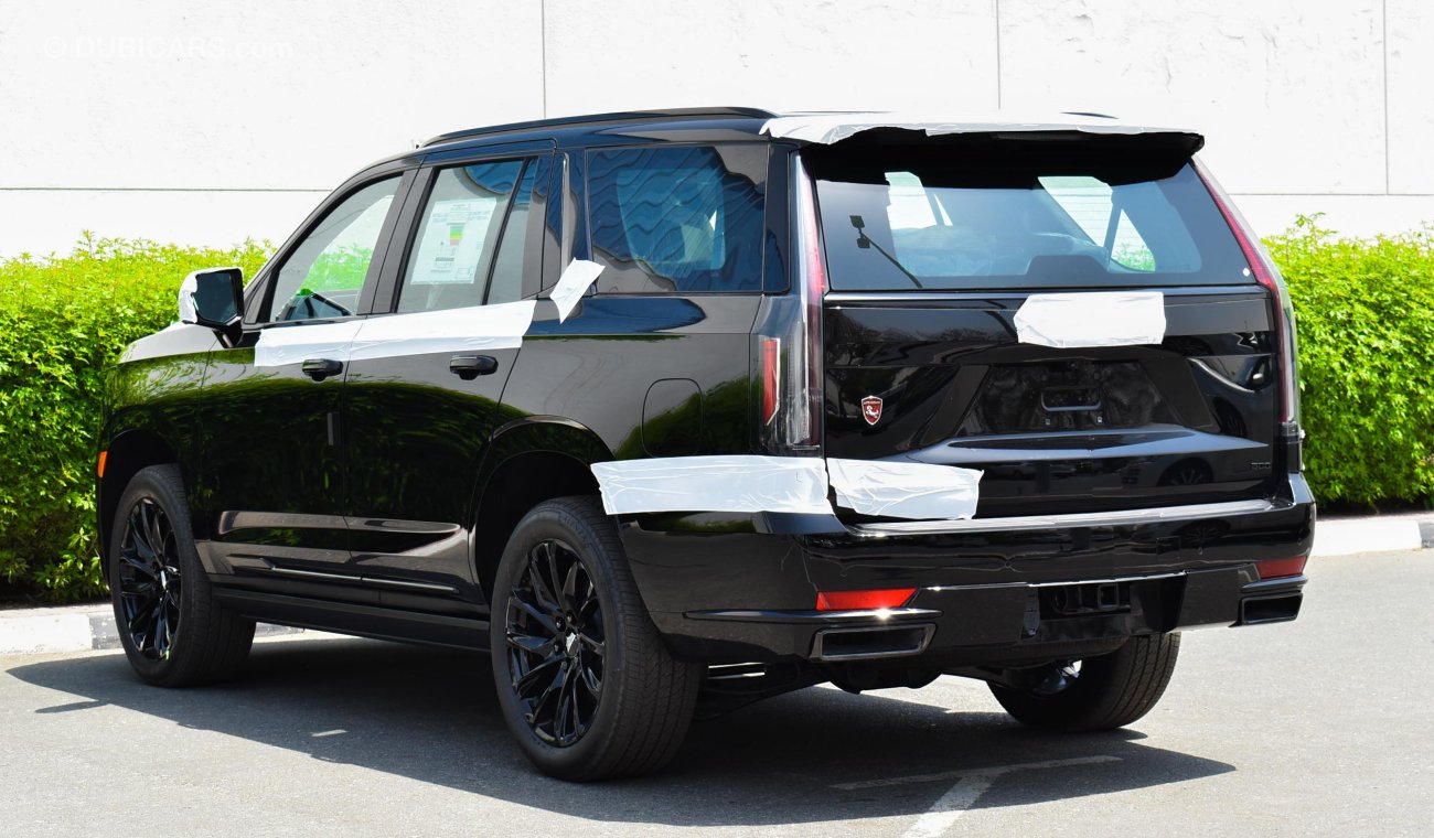 Cadillac Escalade Sports Platinum 6.2L 4WD V8 | Black Edition | GCC Specs | 2022