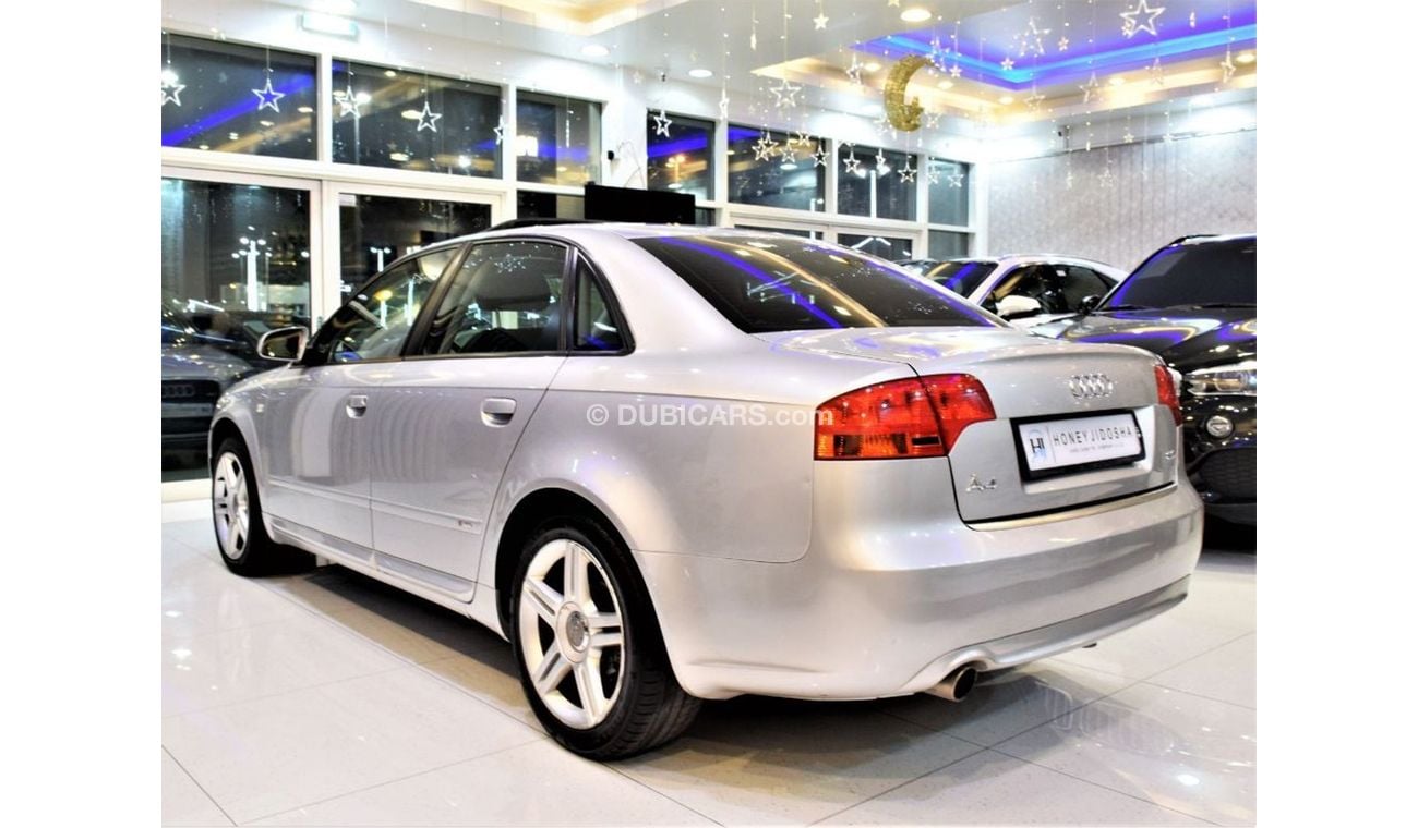 أودي A4 AMAZING!!  Audi A4 2.0 S-Line 2008 Model!! Silver Color GCC Specs