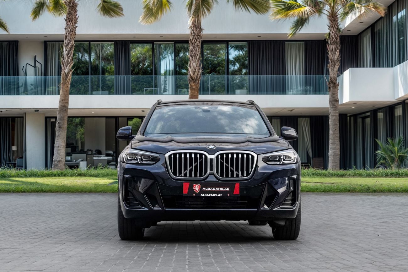 بي أم دبليو X3 XDRIVE 30i M SPORT X3 M-Kit | 3,428 P.M | 0% Downpayment | Agency maintained!
